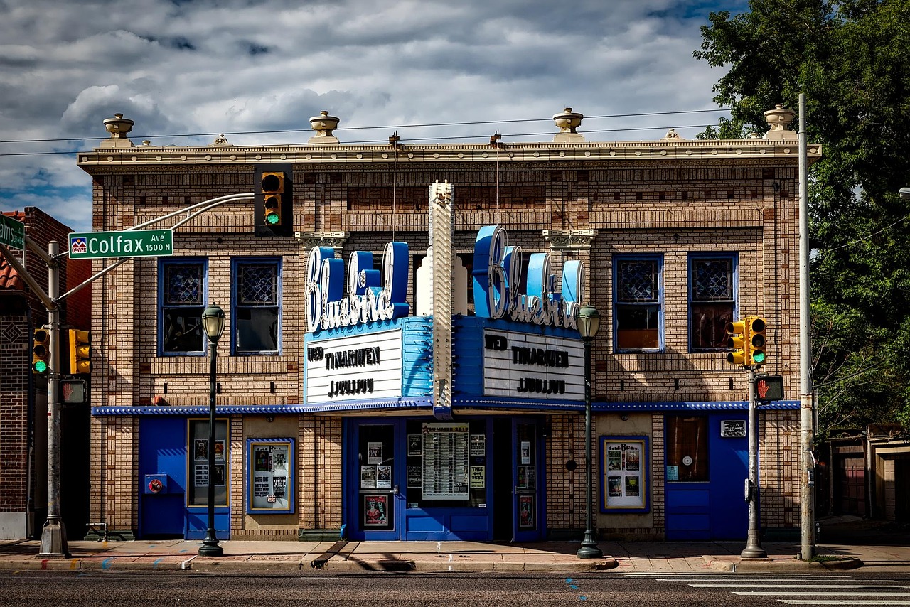 South Broadway street and buildings in Denver